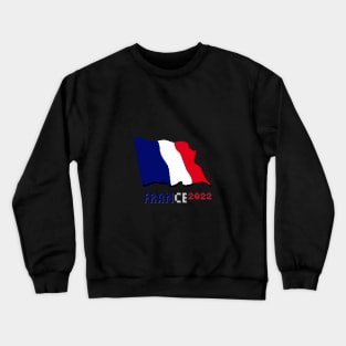 france flag pixel art 2022 Crewneck Sweatshirt